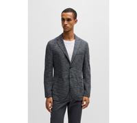 BOSS Giacca regular fit in tessuto elasticizzato con micromotivo - Style C-Jaye-J-241, 50537478 Blu scuro 54