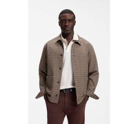 BOSS Giacca relaxed fit in misto lana a quadri Vichy - Style C-Carper-OS-2pp-264, 50572012 Marrone a motivi 48