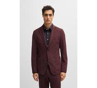 BOSS Giacca slim fit in jersey elasticizzato ad alte prestazioni - Style P-Hanry-J-WG-233, 50521579 Rosso scuro 50