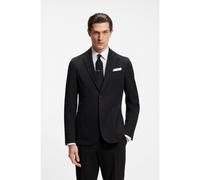 BOSS Giacca slim fit in seersucker di cotone elasticizzato - Style C-Hanry-262, 50561894 Nero 60