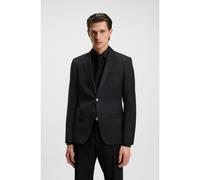 BOSS Giacca slim fit in serge di lana vergine - Style H-Huge-B1, 50469171 Nero 54C