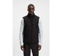 BOSS Gilet con imbottitura di piume e motivo con logo saldato - Style V_T-Down Vest, 50541053 Nero XXL