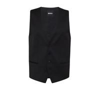 BOSS Gilet slim fit in serge di lana vergine - Style H-Huge-Vest-B1, 50469160 Nero 54