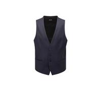 BOSS BOSS ONE - Gilet slim fit in serge di lana vergine - Style H-Huge-Vest-B1, 50469160 Blu scuro 46