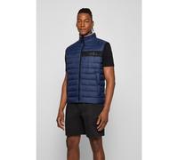 BOSS Gilet idrorepellente con banda con logo 3D - Style Darolan, 50464300 Blu scuro 52