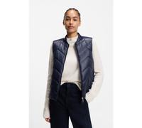 BOSS Gilet idrorepellente con impunture a spina di pesce - Style C_Palattini, 50542453 Blu scuro 48