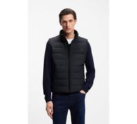 BOSS Gilet idrorepellente con logo - Style H-Cenito, 50518375 Blu scuro 48