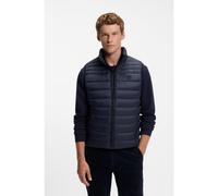 BOSS Gilet idrorepellente con toppa con logo - Style Odeno2, 50549243 Blu scuro 44