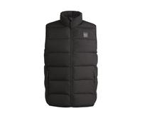 BOSS Gilet imbottito impermeabile da equitazione con pannello in velluto a coste - Style ARTHUR CORD PUFFER VEST, B6M1402 Marrone scuro XXL