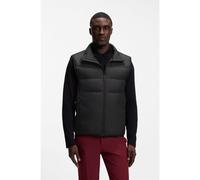 BOSS Gilet imbottito regular fit con tasche con zip - Style OW_Urbanex Puffer V, 50565207 Nero L