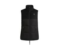 BOSS Gilet impermeabile da equitazione con finitura in velluto a coste - Style VIOLA CORD PUFFER VEST, B6W1403 Nero S