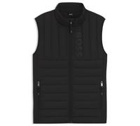 BOSS Gilet impermeabile da equitazione con logo stampato verticale - Style RUBEN LIGHT PUFFER VEST, B7M1403 Nero XS