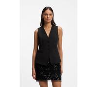 BOSS Gilet in crêpe elasticizzato - Style C_Javesta1, 50580316 Nero 36