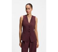 BOSS Gilet in crêpe elasticizzato - Style C_Javesta1, 50580316 Rosso 44