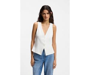 BOSS Gilet moderno fit con parte posteriore aperta - Style C_Jalily, 50557450 Bianco 40