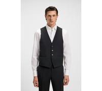 BOSS Gilet slim fit in misto lana vergine - Style H-Huge-VS-MM-C-224, 50482736 Nero 58