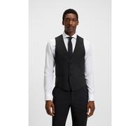 BOSS Gilet slim fit in mohair elasticizzato - Style H-Huge-Vest-MM-224, 50479995 Nero 24