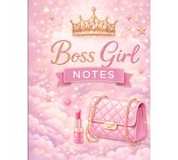 Boss Girl Notes: A Stylish Graph Paper Notebook for Girls
