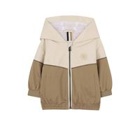Boss giubbino leggero neonato con cappuccio beige panna
