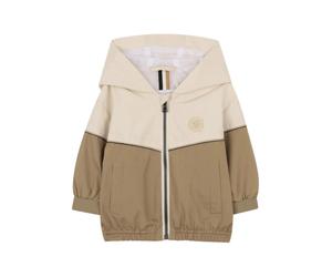 Boss giubbino leggero neonato con cappuccio beige panna
