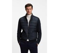 BOSS Giubbotto con zip e parte anteriore imbottita - Style H-Facente, 50570636 Blu scuro XL