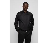 BOSS Giubbotto con zip in serge di lana vergine - Style H-Hanry-BMB-B1, 50474269 Nero 58