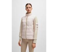 BOSS Giubbotto da equitazione in materiali misti con tasca sulla manica - Style YARA LIGHT PUFFER JACKET, B5W1403 Rosa chiaro L