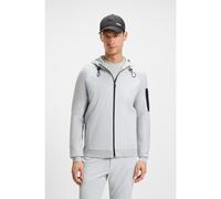 BOSS Giubbotto ibrido con comoda maglia elasticizzata - Style K_Urban Commuter HY, 50541956 Grigio chiaro L