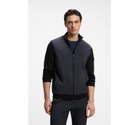 BOSS Giubbotto ibrido con maniche e parte posteriore in maglia - Style KN_Momentum-X HY, 50556153 Blu scuro XXL