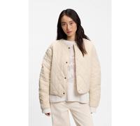 BOSS Giubbotto idrorepellente con impunture a rombi - Style C_Paressa, 50553785 Beige chiaro 42