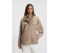 BOSS Giubbotto idrorepellente con maniche arricciate - Style Paroux, 50543390 Marrone chiaro 38