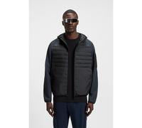 BOSS Giubbotto idrorepellente con tasca sulla manica con zip - Style J_Urbanex Hybrid HD, 50541032 Blu scuro S
