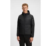 BOSS Giubbotto idrorepellente con tasca sulla manica con zip - Style J_Urbanex Hybrid HD, 50541032 Nero S