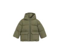 BOSS Giubbotto imbottito da bambini con cappuccio e logo stampato - Style J52476/72402A, J52476 Verde scuro 86