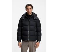 BOSS Giubbotto imbottito idrorepellente con cappuccio regolabile - Style H-Colter, 50565108 Nero 56