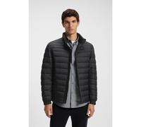 BOSS Giubbotto imbottito idrorepellente ripiegabile con targhetta con logo - Style Oden2, 50549252 Nero 52