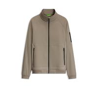 BOSS Giubbotto imbottito in velluto a coste e in pile - Style OW_Cord Fleece HY, 50571609 Marrone chiaro M