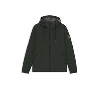 BOSS Giubbotto impermeabile da equitazione con cappuccio regolabile - Style REX RAINJACKET, B7M1401 Verde scuro L