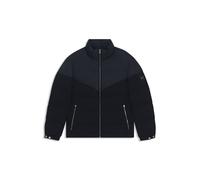 BOSS Giubbotto impermeabile in flanella spazzolata - Style H-Clanello1, 50548810 Blu scuro 50