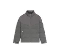 BOSS Giubbotto impermeabile in flanella spazzolata - Style H-Clanello1, 50548810 Grigio 44