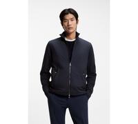 BOSS Giubbotto in maglia con zip e orlo regolabile - Style P-Ulmo, 50555133 Blu scuro XL