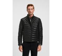 BOSS Giubbotto in nappa con struttura trapuntata mista - Style JONN_IN, 50556556 Nero 50