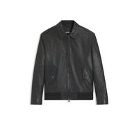 BOSS Giubbotto in pelle con grafica al laser - Style Yuze_CNY, 50556506 Nero 54