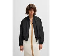 BOSS Giubbotto in tessuto stropicciato con monogramma Double B - Style PLONTI, 50537039 Nero 42