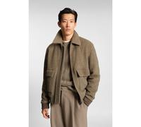 BOSS Giubbotto regular fit in misto alpaca con motivo a spina di pesce - Style H-Charly-254, 50550739 Marrone 98