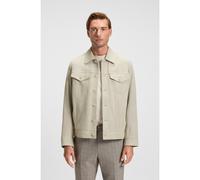 BOSS Giubbotto regular fit in pelle scamosciata - Style C-Merak1, 50538002 Colore neutro 52