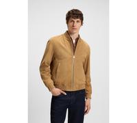 BOSS Giubbotto regular fit in pelle scamosciata - Style H-Muller, 50543213 Beige 46