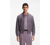 BOSS Giubbotto regular fit in pelle scamosciata - Style H-Muller, 50543213 Lilla 54