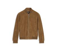 BOSS Giubbotto regular fit in pelle scamosciata - Style H-Muller, 50543213 Marrone 52