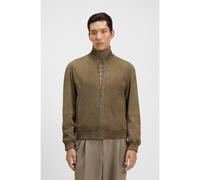 BOSS Giubbotto regular fit in pelle scamosciata - Style H-Muller, 50543213 Marrone 54